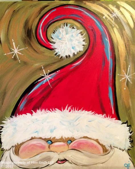 Santa Claus Painting For Kids at PaintingValley.com | Explore ...