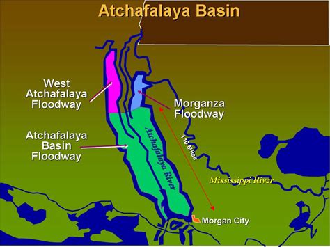 Atchafalaya River - Vivid Maps