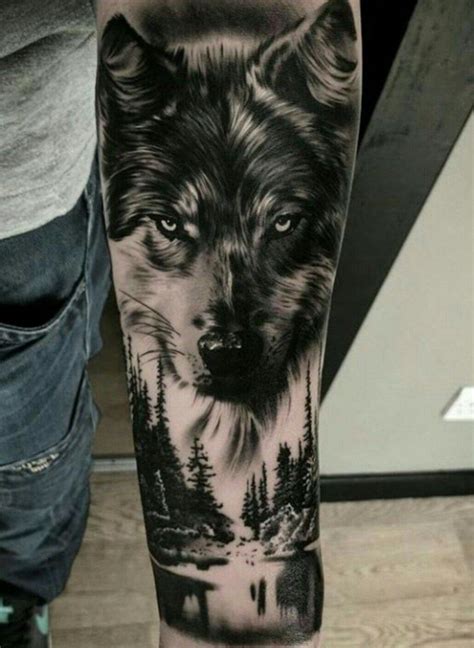 Fabulous Wolf Tattoo Design Ideas Suitable For Anyone Loves Spirit ...