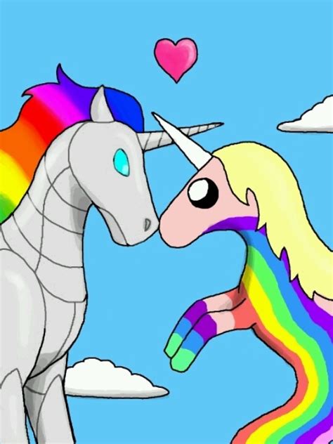 Unicorn love! | Time cartoon, Adventure time, Couple cartoon