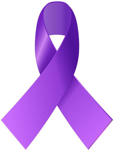 Purple Awareness Ribbon 21657618 PNG