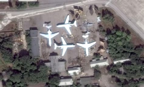 Asian Defence News: Ukraine War - The tower of Donetsk airport before and after fighting began