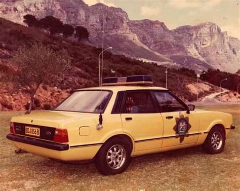 Old South African Police vehicle Ford Cortina 2.0 S | Old police cars ...