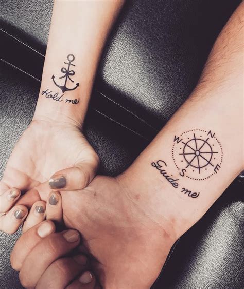 255+ matching couple tattoos that mark great relationships ...