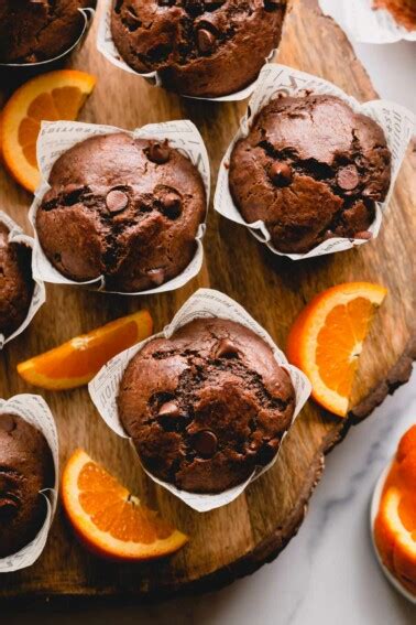 Orange Chocolate Muffins ~Sweet & Savory