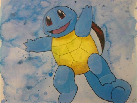 Squirtle Watercolor by Jiggity-John-T on DeviantArt