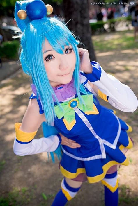 konosuba aqua cosplay tutorial - Anime Top Wallpaper