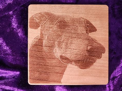 Wood Coaster Set, Custom Photo – Laser Focus Custom Engraving LLC