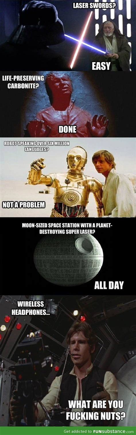 Pin by NotthatAryaan on The Nerd In Me... | Star wars memes, Star wars humor, Star wars jokes