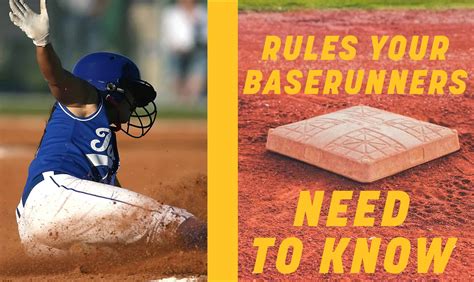 Baserunning: Rules your baserunners need to know - The Art of Coaching ...