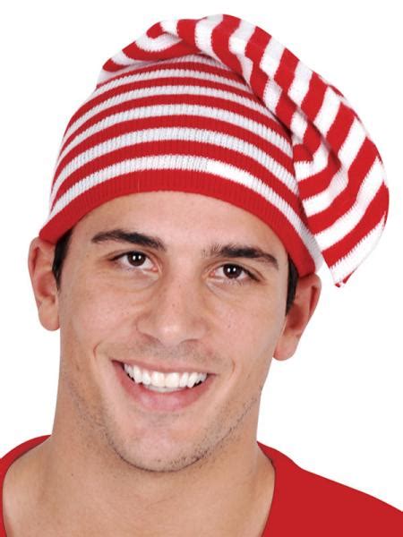 Elf Hat - Red & White Striped