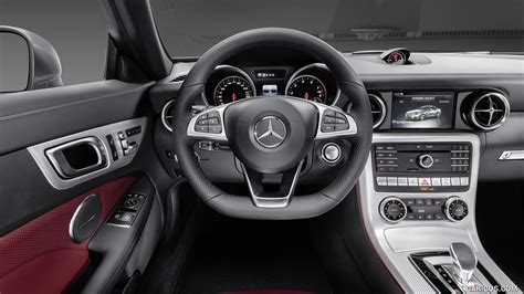 2017 Mercedes-Benz SLC 300 - Bengal Red/Black Interior, Cockpit | HD ...