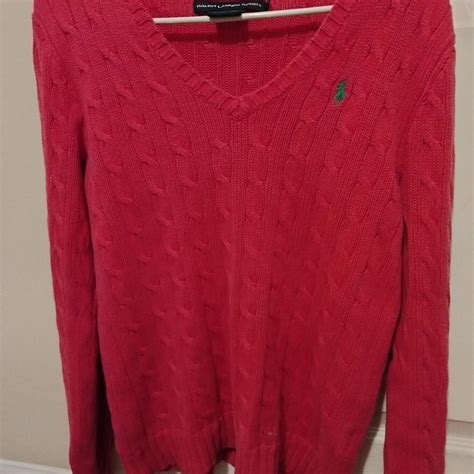 Ralph Lauren Hot Pink Sweater Size M I've worn this... - Depop