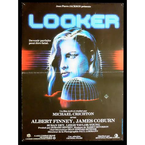 LOOKER French Movie Poster 15x21 - 1981 - Michael Crichton, Albert Finney