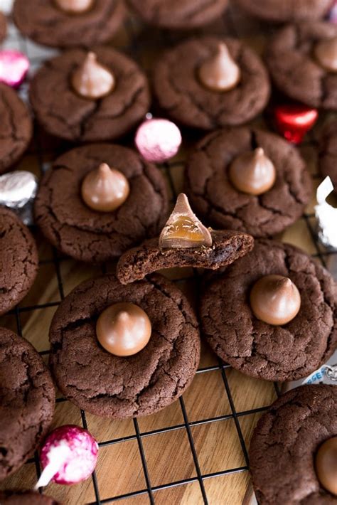 Chocolate Blossom Cookies - Cooking With Karli
