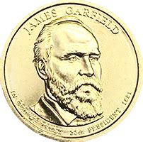 2011 P James Garfield Dollar Value | CoinTrackers