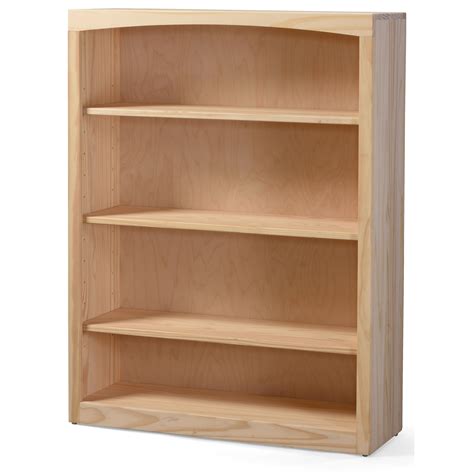 Pine Bookcases Solid Pine Bookcase with 3 Open Shelves | Williams & Kay | Open Bookcases