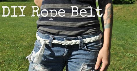 Mavy May: DIY Rope Belt