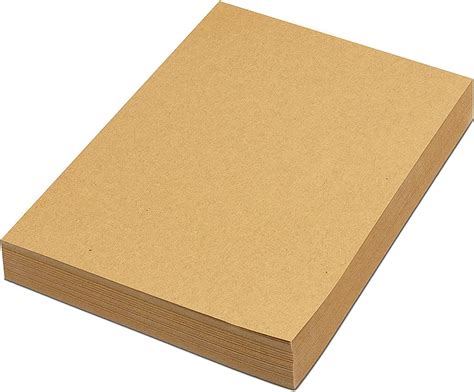 Buy Kraft Stationery Paper, Letter Size 8.5 x 11 in, 200 Pack Online at Lowest Price in India ...