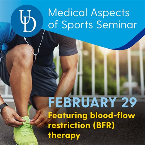 Sports medicine conference to feature game-changing rehab therapy - University of Delaware Div ...