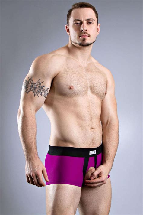 Sukrew Jake U Trunk Open Front Peephole Pouch Men's Boxer Brief Short ...