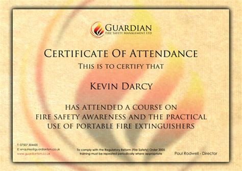 Fire Safety Awareness and Practical Fire Extinguisher Course ...