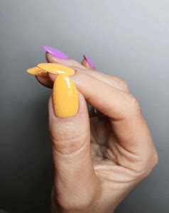 27 Trendy Purple and Orange Nail Designs - The Beauty Pursuit