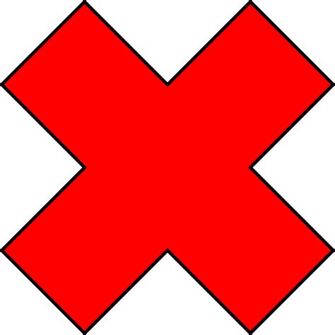 Gratis vectorafbeelding: Verboden, Red, Kruis, Verwijderen - Gratis afbeelding op Pixabay - 159816