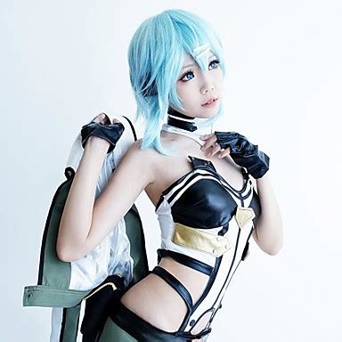 Cosplay Wigs Sword Art Online Cosplay Blue Medium Anime Cosplay Wigs 45 ...