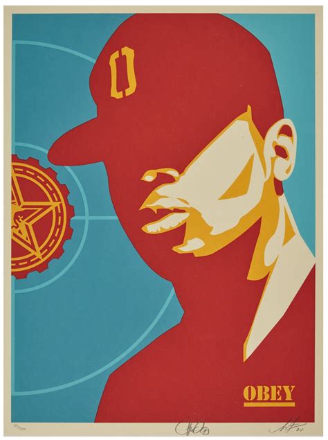 CHUCK D: FIGHT THE POWER | Politically Charged: The Prints of Shepard Fairey | 2020 | Sotheby's