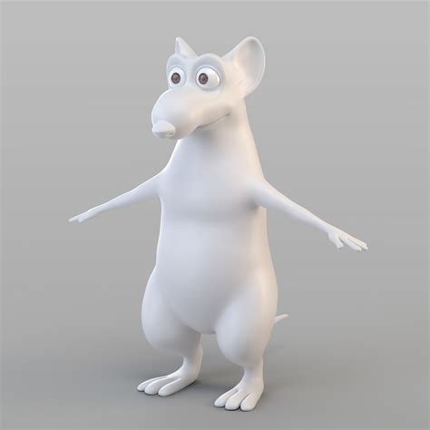 ArtStation - Cartoon Big Mouse | Resources