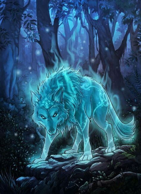 Pin by Jasper Luster on Espíritu licantropo | Fantasy wolf, Spirit animal, Wolf art