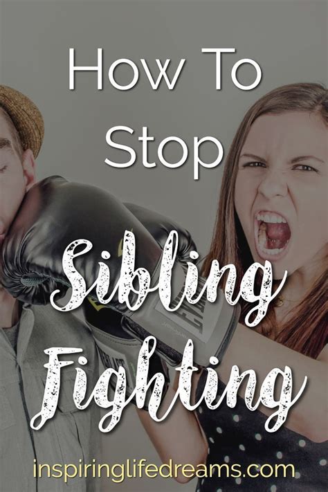 How To Cope With And Stop Sibling Fighting - Minimise Sibling Rivalry | Sibling fighting ...