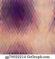 Vector Art - Pattern of geometric shapes. triangles. texture with flow of spectrum effect ...