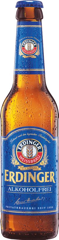 Download Alkoholfrei Flasche033 - Erdinger Alcohol Free Beer PNG Image ...