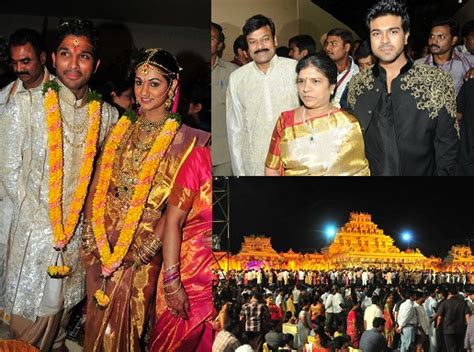 Hanging with the life: Allu Arjun - Sneha Wedding Gallery