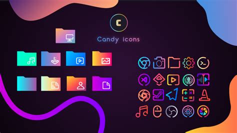 Download Candy Icons Theme for Ubuntu & Linux - Ubuntu Free