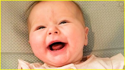 Funny Babies Laughing Hysterically Compilation #6 - Cute Baby Videos - YouTube