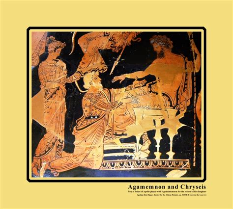 Chryses Entreats Agamemnon for His Daughter – THE SHIELD OF ACHILLES