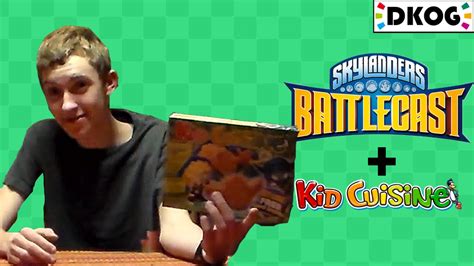 Skylanders Battlecast Kid Cuisine Unboxing/Review - YouTube