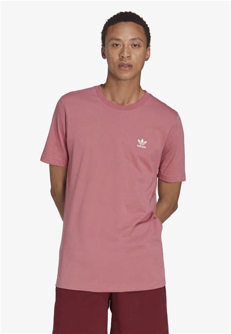 adidas Originals ESSENTIAL - Basic T-shirt - pink strata/pink - Zalando.co.uk