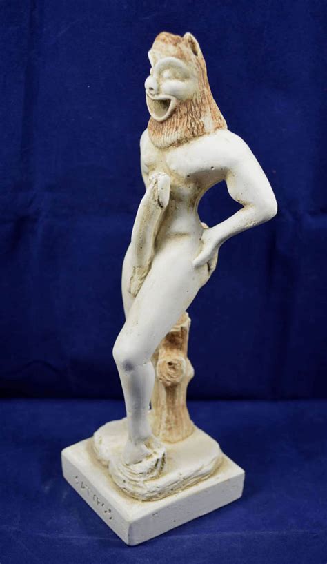 Satyr Sculpture Statue Ancient Greek Mythic Creature Artifact - Etsy Canada