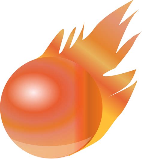 Fire Ball Clip Art - Transparent Background Fireball Gif - Png Download - Full Size Clipart ...