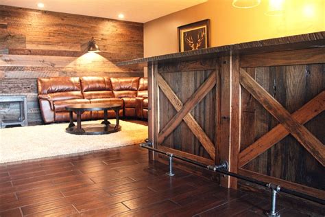 Rustic custom bar cabinets - Rustic - Home Bar - Philadelphia - by Fairfield Custom Kitchens LLC ...