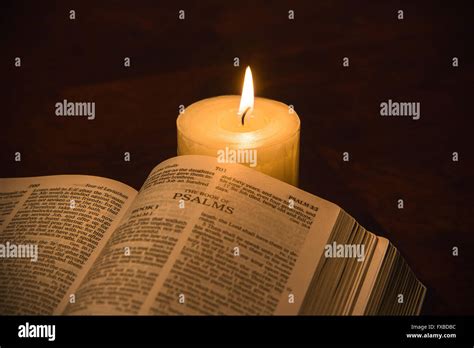 Bible Candle Wallpaper