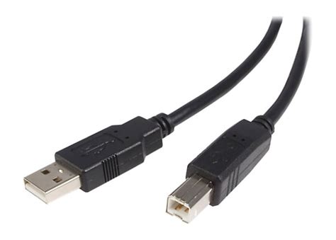 StarTech.com 10' USB 2.0 A to B Cable - Black - USB 2.0 A to B Cable ...