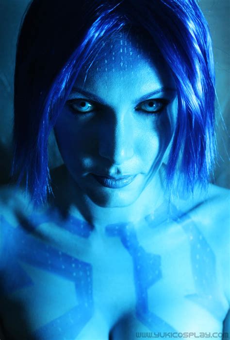 Cortana makeup by Yukilefay on DeviantArt