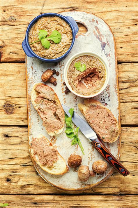 Sandwiches with homemade liver pate Stock Photo by Nikolaydonetsk | PhotoDune