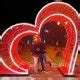 Large Outdoor Heart Light for Holiday Decoration | YanDecor