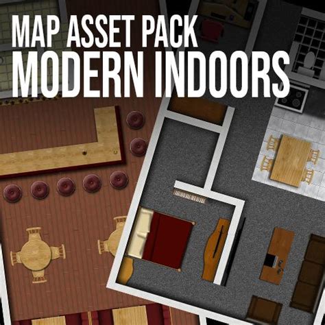 Modern Indoors - Map Asset Pack | Roll20 Marketplace: Digital goods for online tabletop gaming